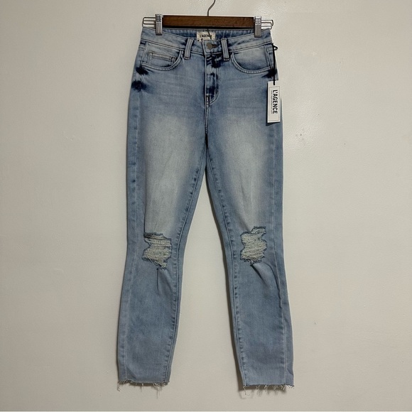 L’Agence El Matador French Slim Jean in Comet Wash - Picture 3 of 7